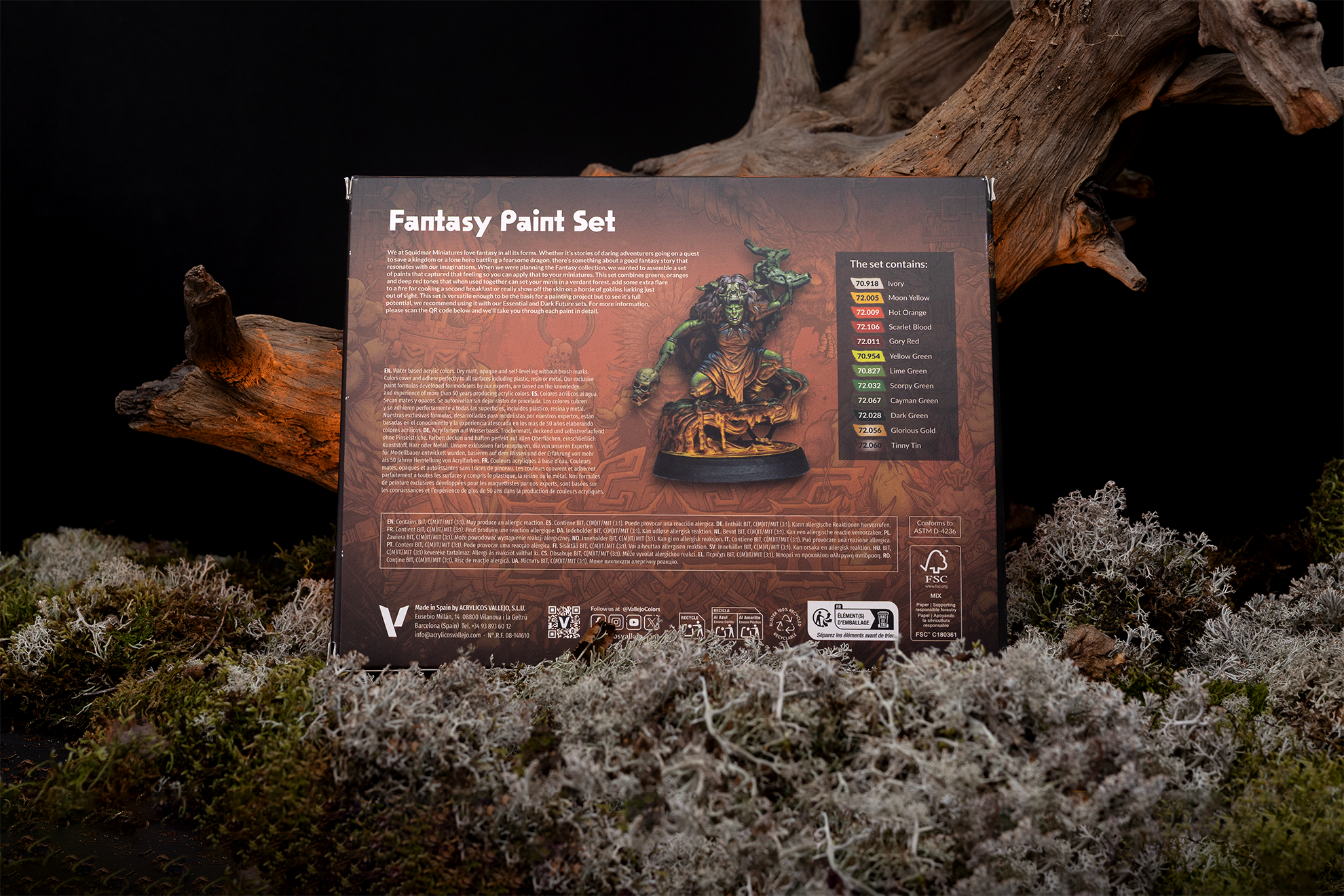 Squidmar Vallejo: The Fantasy Paint Set